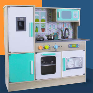 <span class=keywords><strong>Simulation</strong></span> de <span class=keywords><strong>cuisine</strong></span> en bois <span class=keywords><strong>cuisine</strong></span> pour enfants, grand ensemble de jeu de maison, jouets de <span class=keywords><strong>cuisine</strong></span> - Product Image 2