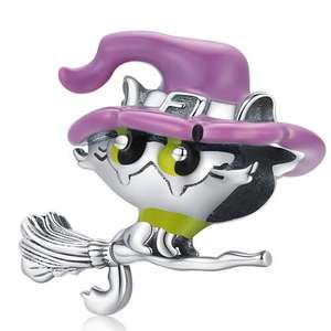 925กระโหลก <span class=keywords><strong>bamoer</strong></span> จี้เงินสเตอร์ลิงสำหรับผู้หญิงสร้อยข้อมืออัญมณี - Product Image 5