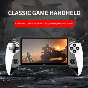 Bảng điều khiển trò chơi cầm tay X9 có màn hình 5.5 inch, retro và hoài cổ, bảng điều khiển trò chơi PSP cần điều khiển kép - Product Image 2