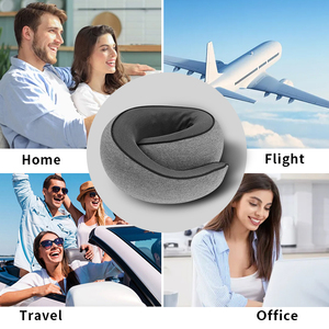 Almohada de viaje de espuma de memoria de nuevo diseño superventas transfronterizo almohada en forma de U de espuma de memoria súper cómoda - Product Image 3