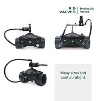 Válvulas de Control de Riego Hidráulicas Manuales de Diafragma de Plástico de Alta Calidad de 4 Pulgadas con Rosca Serie HE, Marca Española, 1kg, Otros