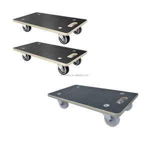 Plataforma Rodante de Transporte de Alta Resistencia de 551 lb, 4 Ruedas, para Mover Plantas, con Revestimiento Antideslizante, Certificada para Muebles - Product Image 1