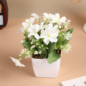Fleurs Artificielles d'Extérieur à l'Aspect Naturel <span class=keywords><strong>pour</strong></span> Mariages, Vente en Gros, <span class=keywords><strong>pour</strong></span> Clôtures, <span class=keywords><strong>Treillis</strong></span>, Portails, Tiges de Fleurs Artificielles - Product Image 1