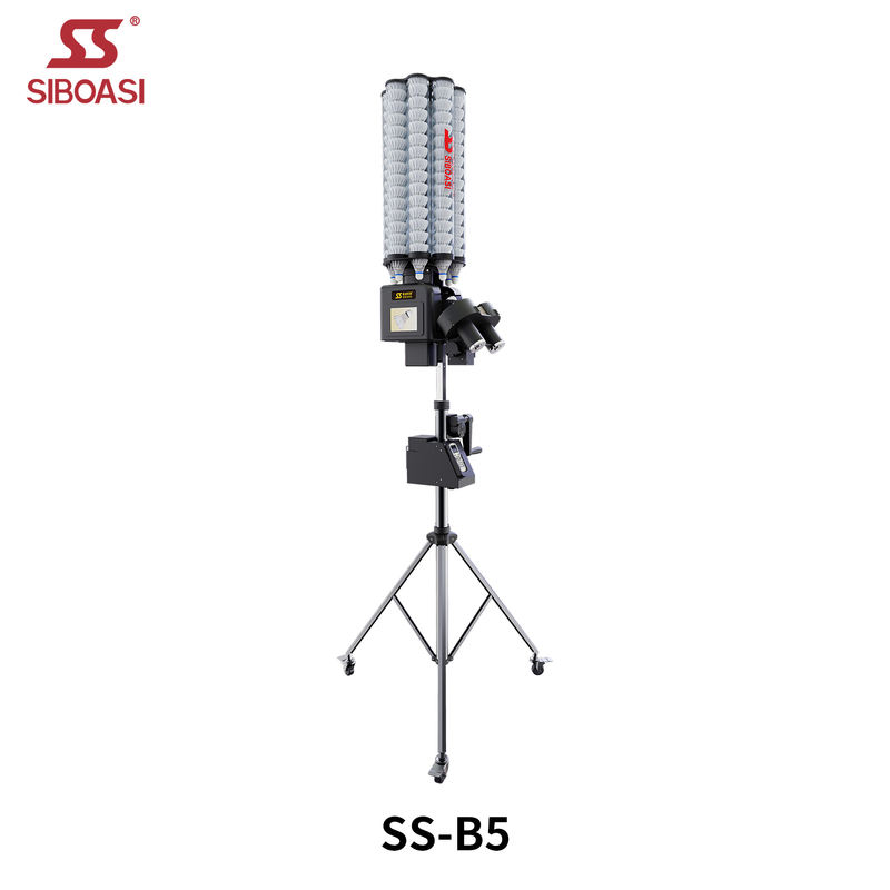 SIBOASI SS-B5 Intelligenter Badminton-Servierroboter ABS/Metall Faltbar Einstellbar Tragbar Smartphone-App 4H+ Akku 140km/h Höchstgeschwindigkeit****^^^^ https://www.siboasi.com