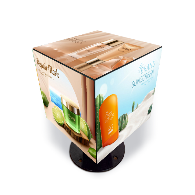 4 Sided 5 Sided Smart Control Outdoor Indoor P2.5 Cubic LED Display Commercial Advertising Magic Box Cube Led Screen