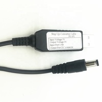 Werkseitig benutzer definierte 5V bis 12V Step-Up-DC-Wandler USB-DC-Kabel für die Strom versorgung