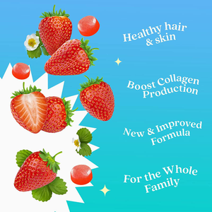 Gomas de biotina veganas orgánicas de etiqueta privada, suplemento saludable para la piel y las uñas del cabello, vitaminas y minerales para el crecimiento del cabello - Product Image 4