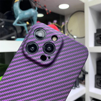 2023 véritable coque de téléphone en fibre d'aramide 1500D pour iphone 15PROMAX/15pro/15plus/15
