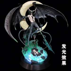 Figurine d'anime modèle peut éclairer BP <span class=keywords><strong>Bleach</strong></span> NO.4 Espada <span class=keywords><strong>Ulquiorra</strong></span> Cifer GK PVC Action Figure pour enfants Cadeau Statue Collection Jouets - Product Image 3