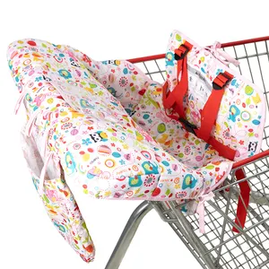 حار بيع الاطفال وسادة حصيرة لسوبر ماركت قابل للغسل عربة التسوق و عالية غطاء مقعد