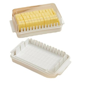 Butter Cheese Cutter Storage Box with Lid Household Kitchen Baking Food Butter <b>Refrigerator</b> Fresh Keeper Container Baking Tool - Product Image 1