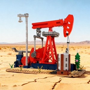 Bloques de Construcción para Niños al por Mayor OEM, Juguete de Construcción de 489 Piezas, Modelo de Máquina Minera de Petróleo, Juguete Educativo de Plástico para Mayores de 14 Años - Product Image 1