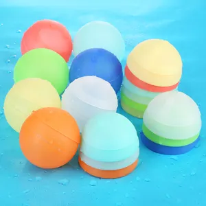 Custom Logo Trending New Arrival 2024 Kid Summer Toy Close Self Sealing Quick Fill Balloon Bath Silicone Reusable Water Bombs