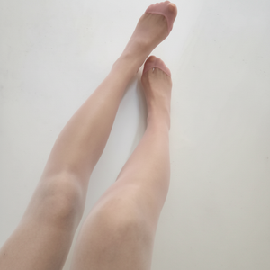 Collants/Collants dégradés de 2 couleurs Blanc Rose Slim Noir Design - Product Image 1