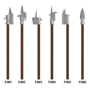 Set de Bloques de Construcción, 12 Estilos, Armas de Soldados Medievales, MOC, Accesorios para Escenas DIY, Compatible con Ladrillos Pequeños, Regalo Educativo para Niños - Product Image 3
