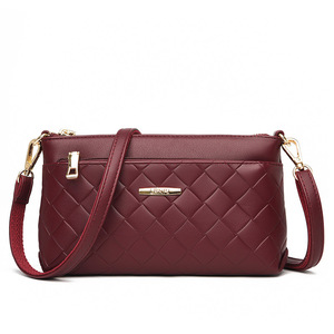 Women Branded Trend Hand Bag Female Causal Shoulder Handbags Embroidery Thread <b>Small</b> PU Leather Crossbody Bags - Product Image 2