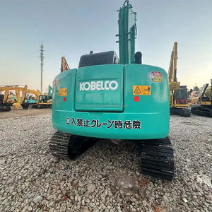 Mini pelleteuse Kobelco Sk75 de 7 tonnes d'occasion du Japon en bon état directement en usine avec moteur, boîte de vitesses et moteur-modèle 2018 - Product Image 3