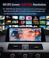 Pour Android Auto BMW Série 3 / 5 E60 E61 LELV Système Linux Lecteur vidéo de navigation CarPlay pour voiture 10,25 pouces 2005-2010