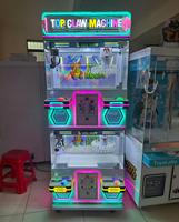 Joyplay Machine d'arcade grue à pinces commerciale pour 4 joueurs, jeu de préhension de peluches et de récompenses