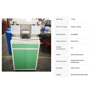 Kabinet <span class=keywords><strong>Lab</strong></span> gigi kualitas tinggi dengan penyedot debu dan penutup besar stasiun kerja laboratorium gigi - Product Image 3