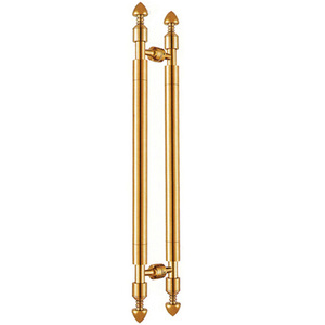 Vàng Màu Brass Cửa Xử Lý Đồng Hiện Đại Nội Thất Xử Lý Sang Trọng Công Nghiệp Cửa Đòn Bẩy Xử Lý Trung Đông Hot Bán - Product Image 2