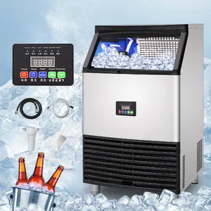 72kg 95kg 120kg 135kg 300kg Mini Icemaking Home alindustrail buz yapım makinesi küp buz makinesi ev Bar satış Myanmar için