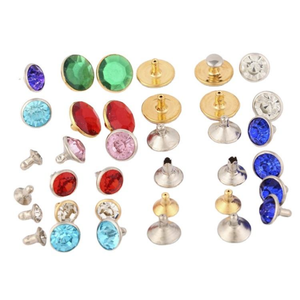 Remaches Metálicos de Doble Cabeza Redonda de Alta Calidad para Hombre y Mujer, 3mm-15mm, Hierro, Cobre, Semiestáctil, Semicobre, Acrílico - Product Image 1