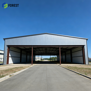 Bâtiment préfabriqué en acier, mini centre de données, entrepôt de stockage de céréales 40x60x14, installation minière sécurisée de précision, personnalisable - Product Image 1