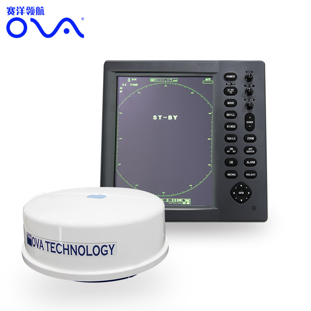 Marine Equipment Color Lcd X Band Marine radar Full Color Marine Gps radar