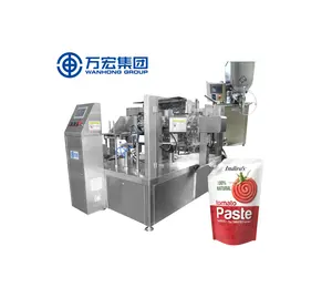 Automatic meat with liquid product packing machines molasses pouch zipper bag filling machine mozzarella packing machine