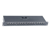 Version mise à jour Répartiteur isolé DMX professionnel 3 ou 5 broches Répartiteur de signal dmx 8/12/16 voies vrai 1 entrée