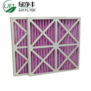 Tùy chỉnh xế<span class=keywords><strong>p</strong></span> li HVAC AC lò Bộ lọc không khí merv 6-14 kích cỡ 20x25x1 20x24x1 12x12x1 10x10x1 giấy các tông xây dựng - Product Image 4