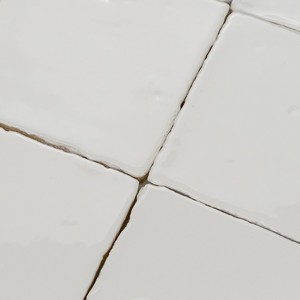 Piastrelle in Ceramica Vitri White 10x10 Quadrate con Finitura Opaca per Pareti e Pavimenti - Product Image 4