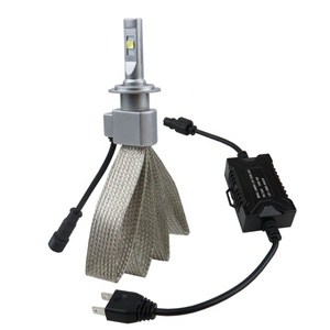 Kit de Faros Delanteros LED MACAR 40W H4/H7 con Chip Canbus XHP50 6000LM 12V para Automóviles - Product Image 1