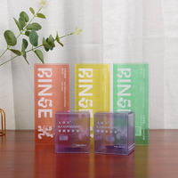 Boîtes en acétate créatives, emballage personnalisé, impression de logo, boîte en plastique
