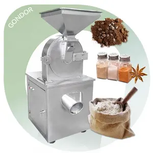 Café Industrial Food Micron Mill Lime Powder Grind Carrageenan Pulverizer Mini Chili Grinder Machine