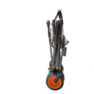 Carrito de <span class=keywords><strong>Camping</strong></span> Plegable SYNC-R30 de la Marca SYNC, Carretilla Portátil para el Hogar con Frenos, Ruedas de 8 Pulgadas, para Transportar Mercancías en la Calle - Product Image 4