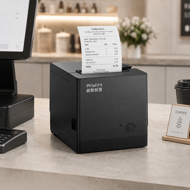 USB Wireless Desktop POS Thermal Receipt Printer 80mm Mobile Cashbox Free Shipping With Auto Cutter for Thermal Receipt Paper