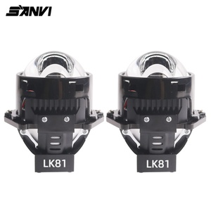 Sanvi LK81 Bi Led Projector Lens <b>H4</b> H7 H8 Led Projector Lens 9005 9006 Car Bi Led Projector Headlight for Car Led Light - Product Image 1