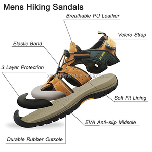 <span class=keywords><strong>Sandales</strong></span> de sport pour hommes à enfiler, respirantes, à bout fermé, avec soutien de la voûte plantaire, pour le <span class=keywords><strong>trekking</strong></span> en extérieur - Product Image 3
