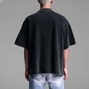 Camiseta Corta de Estilo Urbano, Personalizable con Logotipo, Lisa, 100% Algodón, Blanca, Unisex, Talla Grande - Product Image 2