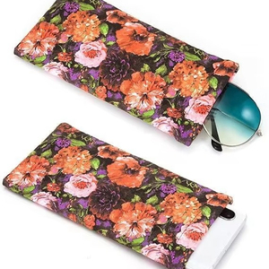 Estuche de Gafas de Sol de Cuero con Cierre a Presión, Paquete de 3, Muestra Gratis - Product Image 2