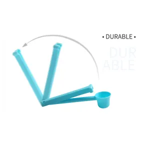 Sendok Teh Desainer Lucu Murah Grosir Sendok Takar Sendok Teh Plastik Daur Ulang dengan Klip Tas - Product Image 1