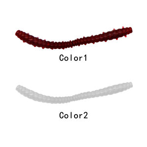 MISTER LURE Fábrica 35mm 55mm Minhoca Bloodworm Larvas Verme Pesca Iscas Verme Macio - Product Image 4