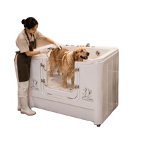 Baignoire XXL pour toilettage de chiens Dpbathe, en acrylique, avec eau chauffée, pour races géantes