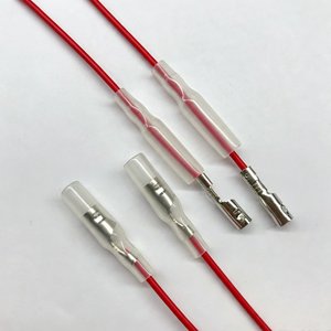 Faisceau de câbles à borne balle personnalisé 4,0 mm/4,8 mm avec gaine de protection, câble connecteur balle mâle/femelle pour appareils électroménagers - Product Image 3