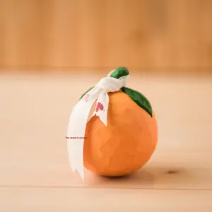 Ornements en bois tilleul sculptures sur bois dessin animé fruits et légumes Durian Melon graines formes décoration de bureau cadeaux créatifs - Product Image 3