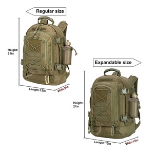 Grands sacs à dos tactiques extensibles de 39 à 64 L, sacs à dos de survie en plein air pour 3 jours - Product Image 2