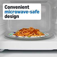 Assiettes en carton For Basics Ultra 10 pouces jetables, résistantes aux micro-ondes, aux liquides et aux coupures, paquet de 100 unités (l'emballage peut varier)