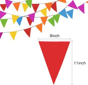 Bandera Triangular de Fieltro Personalizada, Económica, para Equipos Deportivos o Universitarios - Product Image 2